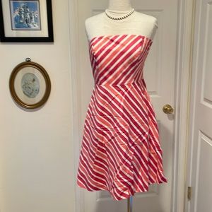 Ann Taylor, strapless dress.